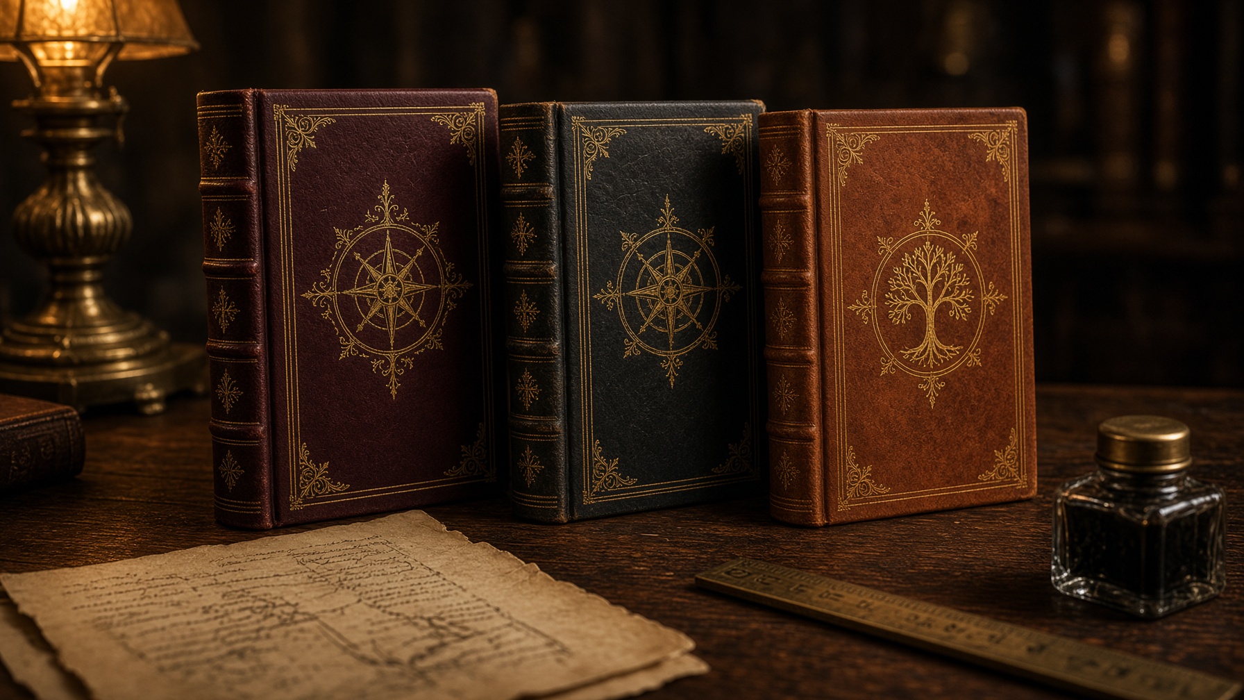 Aegis Reign core books on the press desk