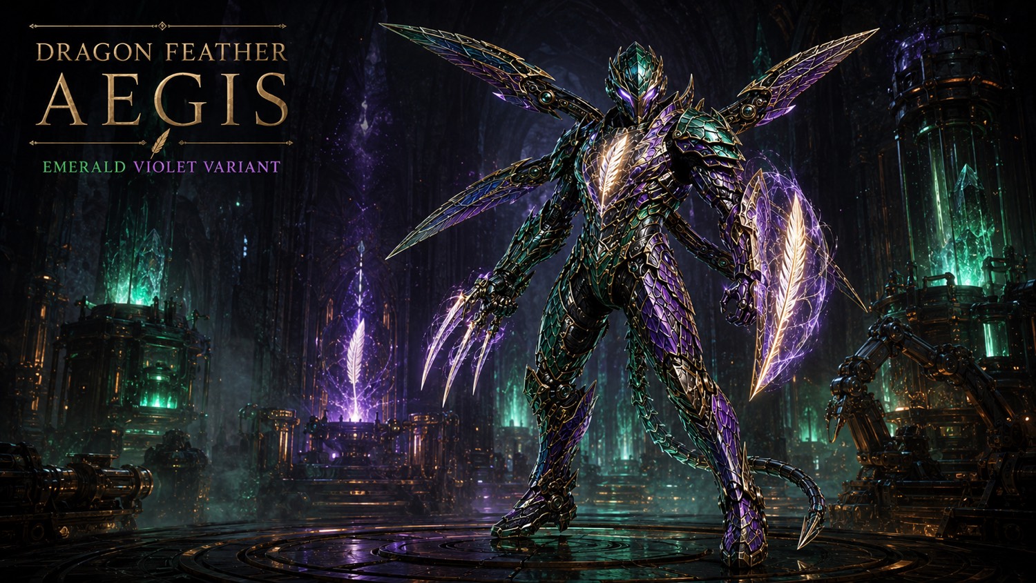 Aegis, Emerald-Violet